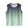 thumbnail image 1 of ShiShine Toddler Boys Girls Sleeveless Tank Tops Soft Crewneck Undershirts Summer Tie Dye Print Sleeveless Vests Size 3-15T, 1 of 6