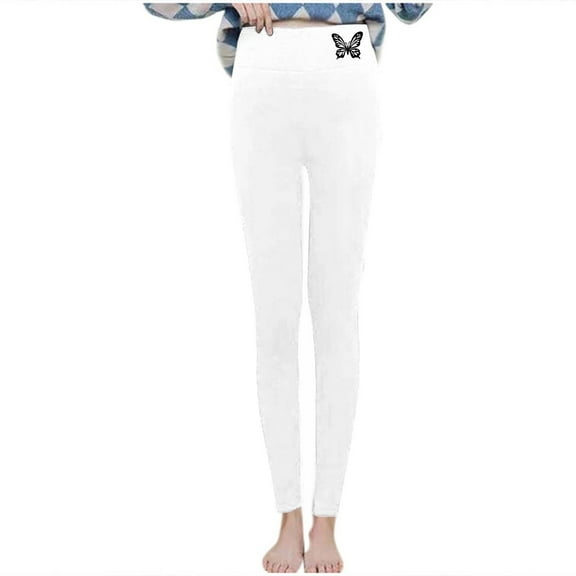 ShiShine Compression Leggings for Women High Waist Tummy Control Fleece Lined Thermal Tights Warm Trendy Fashion Yoga Pants