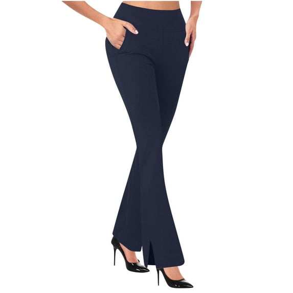 ShiShine Dress Pants for Women Business Casual Outfits High Waist Office Slacks with Pocket