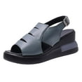 thumbnail image 1 of ShiShine Fashion Comfortable Platform Sandals for Women, Open Toe Cutout Design Wedge Heel Sandals for Summer, 1 of 7