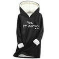 thumbnail image 1 of ShiShine Funny Hoodie for Women Long Sleeve Plush Lined Soft Smooth Warm Hoodies Fashion Sweatshirt, 1 of 3