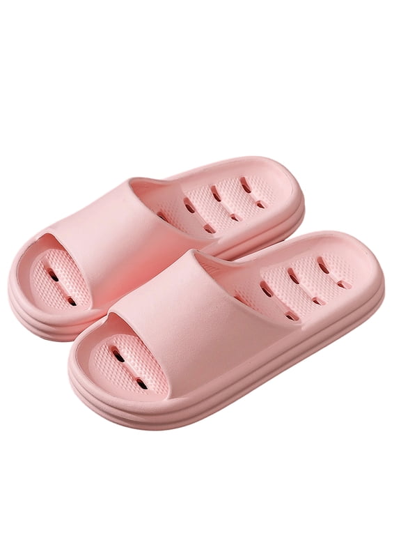 Mens Womens Shower Shoes With Holes Dry Quickly Bath Slippers Non Slip Indoor Home Bedroom Pool Spa College Dorm