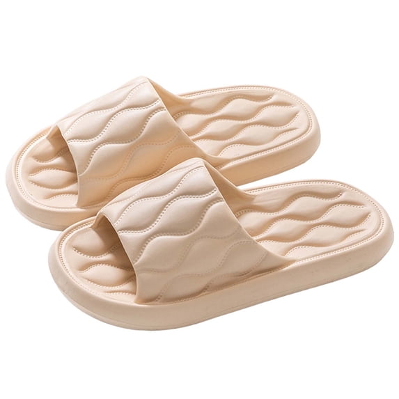 ShiShine Quick-Drying Shower Slippers for Men and Women, Lightweight Anti-Slip Bathroom Sandals with Drain Holes