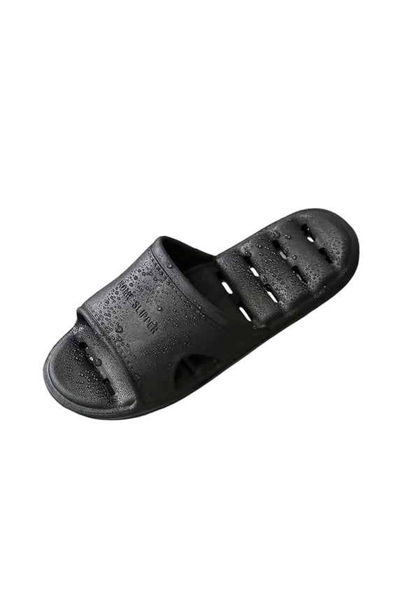 Shower Slippers for Men Women with Drain Holes Quick Drying Non Slip Bathroom Slippers Sandals Pool Slides