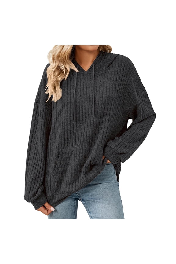 Sweaters for Women Long Sleeve Shirts Fashion Hoodies Pullover Sweatshirts Loose Casual Fall Tops