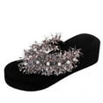 thumbnail image 1 of ShiShine Thong Flip Flops Sandals for Women Summer Casual Platform Wedge Sandals for Women with Arch Support Summer Casual Walking Shoes, 1 of 7