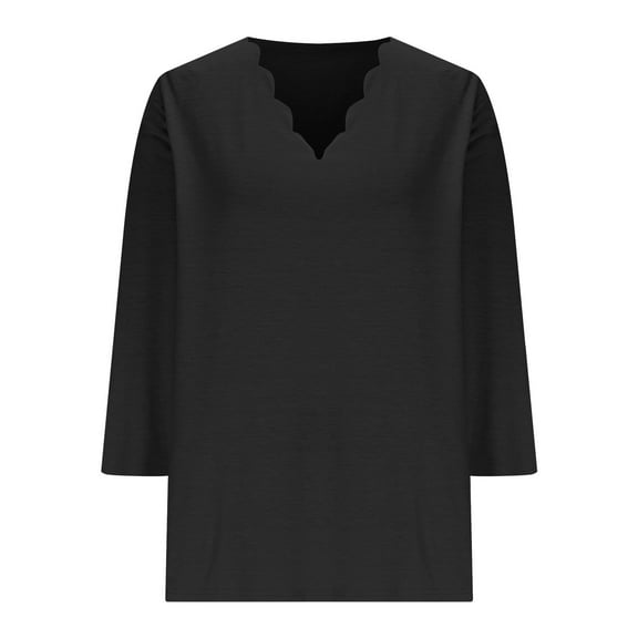 ShiShine Women's 2025 Fall V Neck Sweater Casual Long Sleeve Lightweight Ribbed Pullover Sweaters Dressy Casual Tops