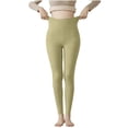 thumbnail image 1 of ShiShine Women's High Waist Leggings Thermal Tights Stretchy Workout Legging Winter Warm Pants Casual Lounge Yoga Pant, 1 of 6
