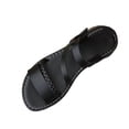 thumbnail image 1 of ShiShine Women's Open Toe Ankle Strap Sandals Dressy Summer Beach Vacation Flat Sandals, 1 of 9