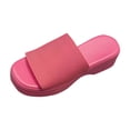thumbnail image 1 of ShiShine Women's Stretch Knit Slide Sandals Casual Comfort Summer Everyday Wear Sandals, 1 of 4