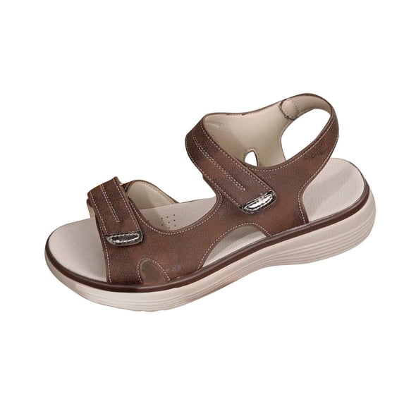 ShiShine Womens Adjustable Back Strap Sport Sandals Comfortable Walking Shoes with Arch Support Cushioned Insole