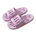 thumbnail image 1 of ShiShine Womens And Mens Non-Slip Slide Slippers Quick Dry Drainage Design Slipper Lightweight Slides Bathroom Shower, 1 of 5
