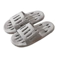 thumbnail image 1 of ShiShine Womens And Mens Non-Slip Slide Slippers Quick Dry Drainage Design Slipper Lightweight Slides Bathroom Shower, 1 of 5