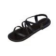 thumbnail image 1 of ShiShine Womens Braided Strappy Thong Sandals Comfortable Flat Ankle Strap Shoes Casual for Summer Vacations, 1 of 8