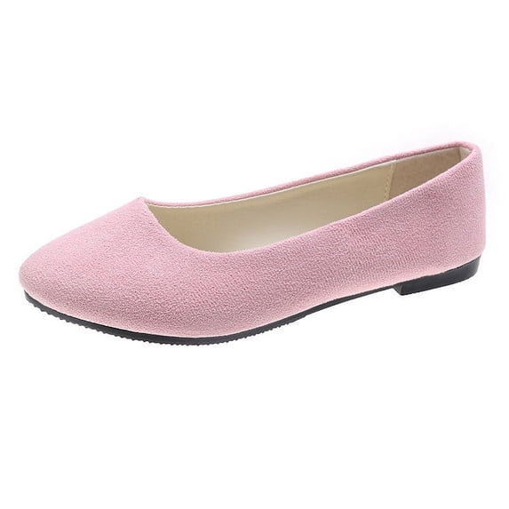 ShiShine Womens Comfortable Pointed Toe Flats Office Work Driving Everday Shoes