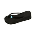 thumbnail image 1 of ShiShine Womens Floral Platform Flip Flops Comfort Non Slip Beach Vacation Casual Sandals, 1 of 9
