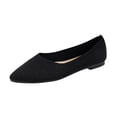 thumbnail image 1 of ShiShine Womens Knit Pointed Toe Ballet Flats Lightweight Flexible Comfort Casual Dress Shoes, 1 of 8