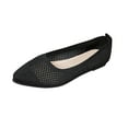 thumbnail image 1 of ShiShine Womens Mesh Knit Pointed Toe Flats Summer Comfort Casual Work Everyday Shoes, 1 of 9