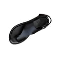 thumbnail image 1 of ShiShine Womens Open Toe Toe Post Flat Slingback Sandals Twist Strap Adjustable Strap Casual Beach Shoes, 1 of 8