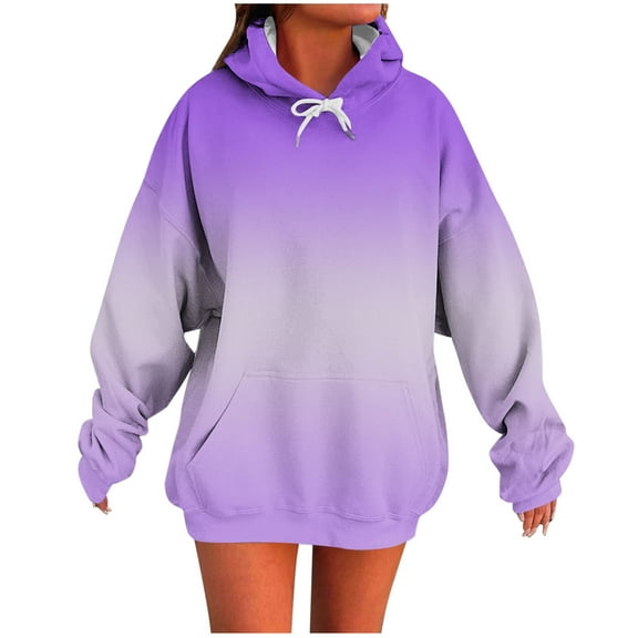 ShiShine Womens Oversized Hoodies 2025 Sweatshirts Long Sleeve Pullover with Pocket Fall Winter Outfits Clothes
