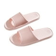 thumbnail image 1 of ShiShine Womens Ribbed Slide Slippers Non Slip Cushioned Lightweight Comfort Casual Indoor Outdoor Slippers, 1 of 9