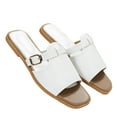 thumbnail image 1 of ShiShine Womens Slide Sandals Adjustable Buckle Strap Open Toe Casual Beach Sandals, 1 of 6