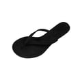 thumbnail image 1 of ShiShine Womens Toe Post Flip Flop Flat Slide Sandals Soft Cushioned Footbed Slip On Casual Beach Daily Shoes, 1 of 8