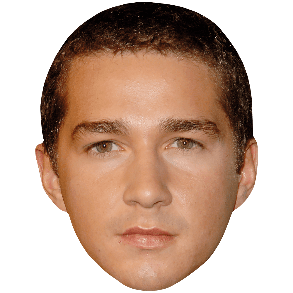 Shia Labeouf (Young) Flat Cardboard Face - Walmart.com