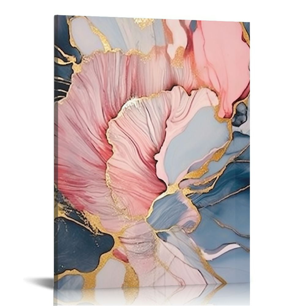 Shiartex Abstract Canvas Prints Wall Art Texture Paint Stains Blue Rose shiartex-abstract-canvas-prints-wall-art-texture-paint-stains-blue-rose