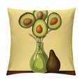 thumbnail image 1 of Shiartex Avocado Pillow Cushion Covers Home Decor Aesthetic Decorative 1PC 24x24in, 1 of 5