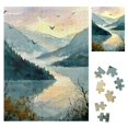 thumbnail image 1 of Shiartex Birds Wooden Jigsaw Puzzle | Challenging Difficult Wood Puzzle for Adults | Ideal Gift for Family Friends 500PCS, 1 of 8