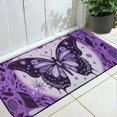 Shiartex Butterfly Stars Crescent Kitchen Door Mat Square Floor Mat