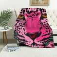 Shiartex Cheetah Print Blanket Gifts for Kids Adults Soft Warm