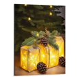 thumbnail image 1 of Shiartex Christmas Present Canvas Prints Wall Art 16x20in for Living Room Bedroom 16x20in, 1 of 3