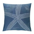 thumbnail image 1 of Shiartex Coastal Pillow Covers Navy Blue Starfish Throw Pillow Covers Beach Pillowcase Nautical Decor for Outdoor Home Sofa Bedroom Living Room,Multi-Size, 1 of 5