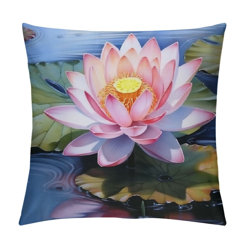 Custom Picture Pillow Cover - Personalized Double-Sided Throw Pillow With Zipper, Various Sizes For Bed, Sofa, Or Chair