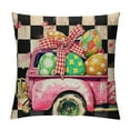 thumbnail image 1 of Shiartex  Easter Pillow Covers Easter Decorations for Spring Farmhouse Pillows Easter Decorative Throw Pillows Buffalo Plaid Bunny Eggs Throw Cushion Case for Home Decor ，Multi-Size, 1 of 5