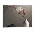 thumbnail image 1 of Shiartex Elegant Pink Orchid Canvas Wall Art Picture 20x16in for Bedroom Living Room Home Decor 20x16in, 1 of 3