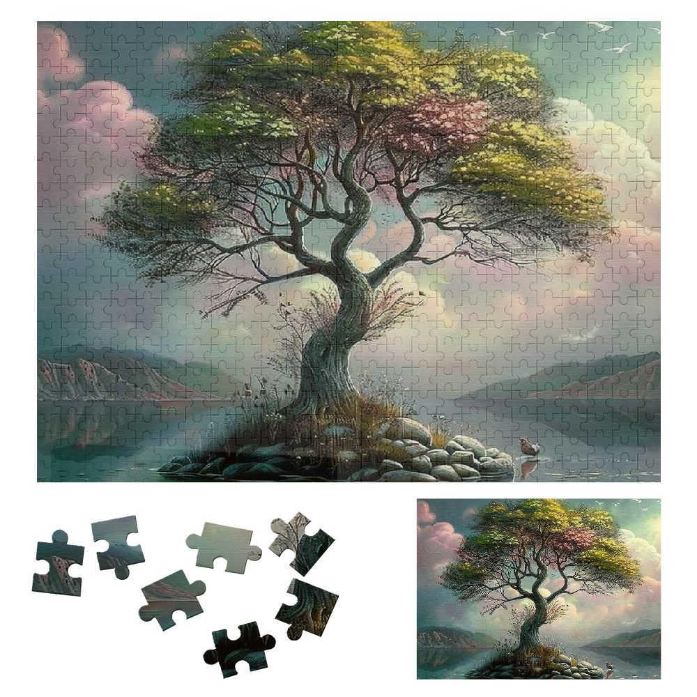 Shiartex Fantasy Art Wooden Jigsaw Puzzle for Adults - Challenging and ...