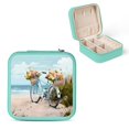 thumbnail image 1 of Shiartex Flowers Jewelry Box Organizer for Necklace, Ring, Earring - Mother's Day Gift Green, 1 of 5