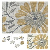 Shiartex Flowers Wooden Jigsaw Puzzles for Adults - Eco-Friendly Impossible Wood Puzzle Gift for Family Friends 300 PCS