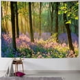 thumbnail image 1 of Shiartex  Forest Sunshine Tapestry Spring Morning Sunlight Through Green Trees Tapestry Nature Landscape Aesthetic Tapestry Wall Hanging Art for Bedroom Living Dorm Decor Multi Size Painting, 1 of 6