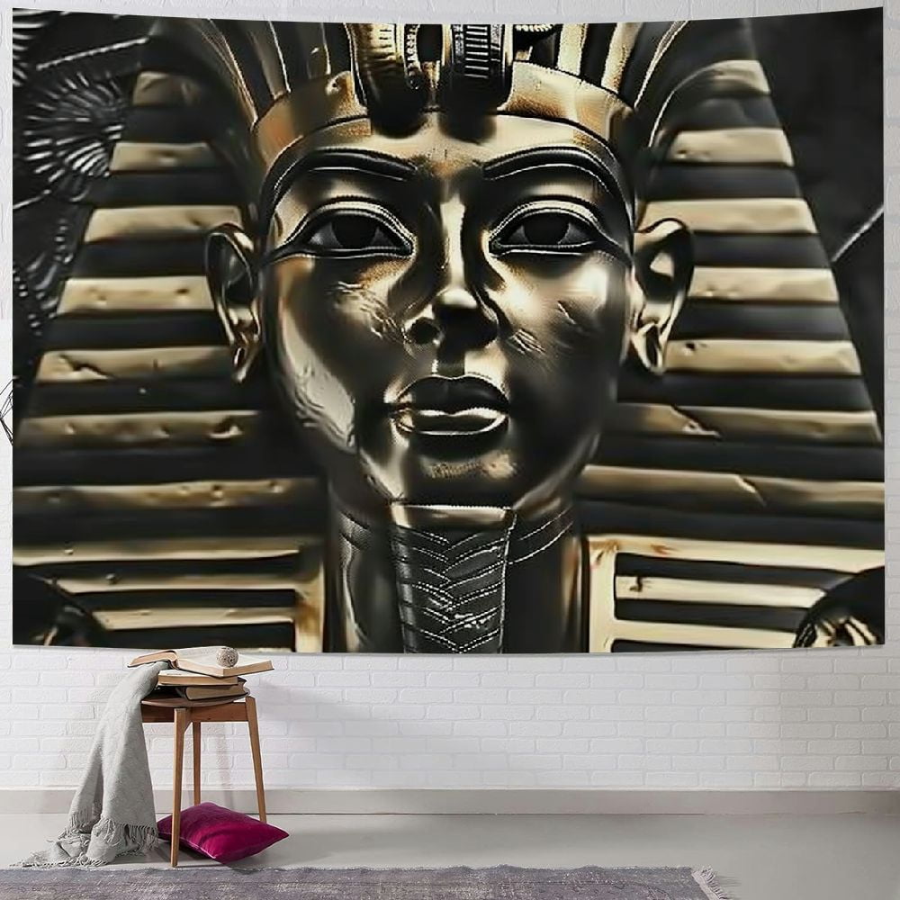 Shiartex Grey Egyptian Pharaoh Tapestry Occult Ancient Egypt King ...