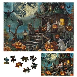 Pumpkin Hollow 1000ピースジグソーパズル Jigsaw Puzzles Pumpkins