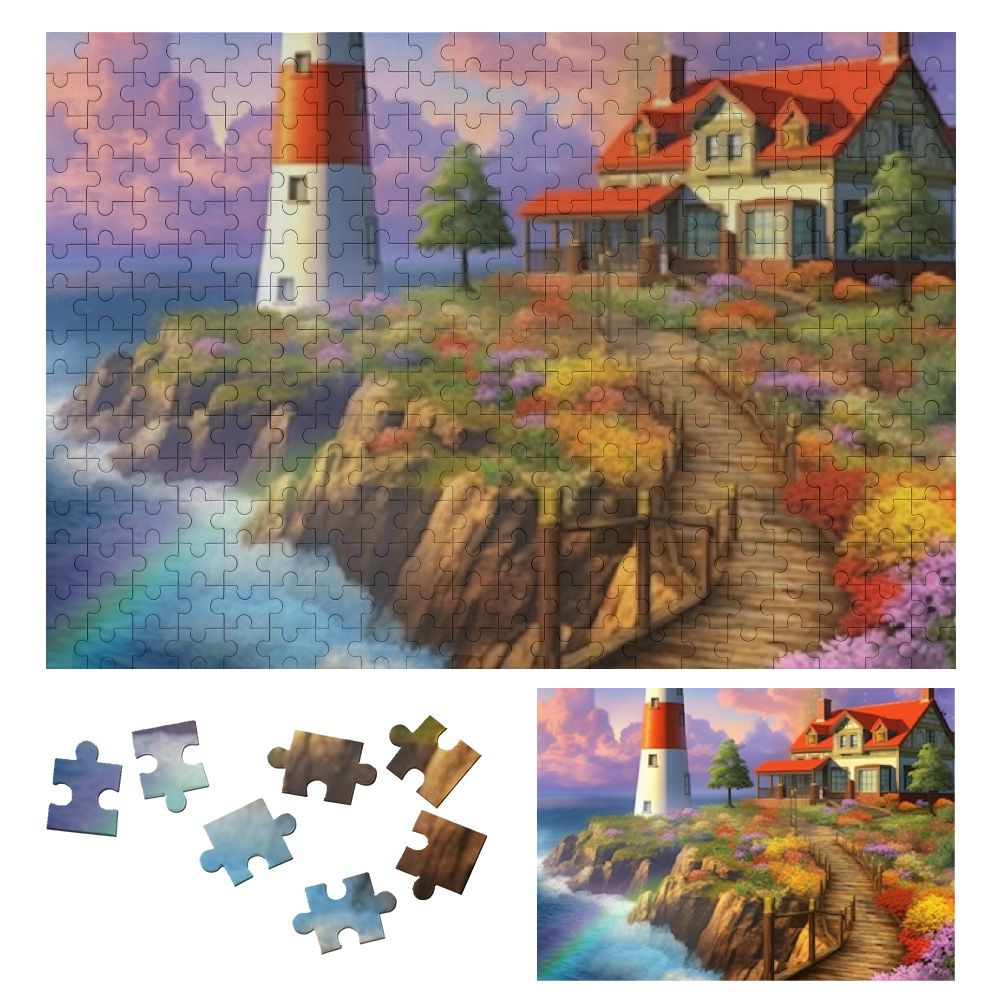 Shiartex - Jigsaw Puzzle for Adults - Piece Sunset by The Ocean Jigsaw ...