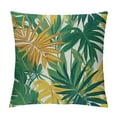 thumbnail image 1 of Shiartex Modern Tropical Waterproof Pillow Covers Summer Palm Leaves Decorative Pillows Case for Garden Patio Home Decor 22x22in, 1 of 5