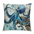 thumbnail image 1 of Shiartex Ocean Animal Pillow Covers for Couch Sofa Indoor Outdoor Zipper Closure Car Couch Bedroom 1PC 22x22in, 1 of 5