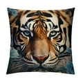 thumbnail image 1 of Shiartex Pillow Cover Tiger Double-Sided Design Home Decor for Sofa Livingroom Couch Bed Decorative Throw Pillow Case Gift 24x24in, 1 of 5