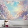 thumbnail image 1 of Shiartex  Pink Cloud Tapestry, Colorful Abstract Tapestry Wall Hanging for Teen Girl Bedroom, Cute Aesthetic Fairy Tapestries Poster Blanket College Dorm Home Decor, 1 of 6