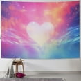 thumbnail image 1 of Shiartex  Pink Galaxy Tapestry Pink Tapestry Cute Pink and Blue Tapestry Sky Stars Dream Abstract Tapestries Poster Backdrop for Kids Teen Girl Women Bedroom Living Room Dorm Decor 40x60inch, 1 of 6